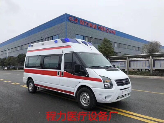 国六福新世代V348负压救护车