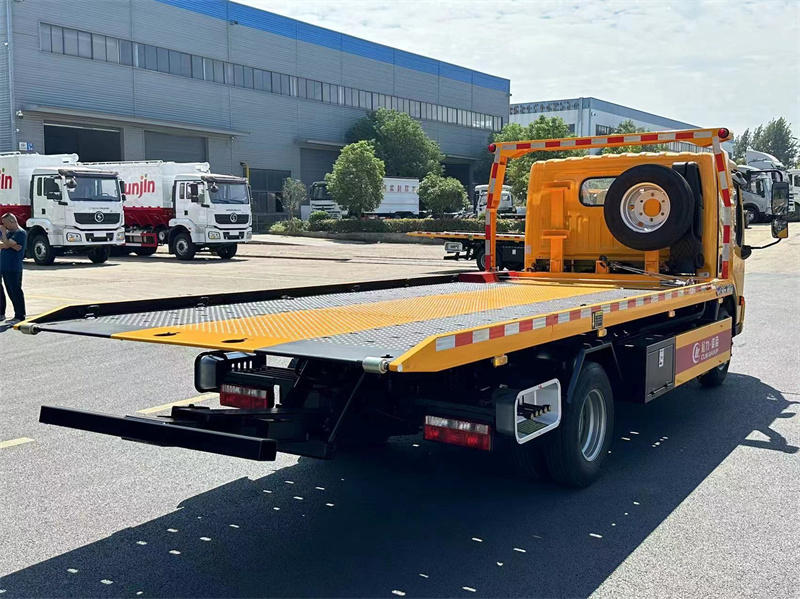 东风D6重载型蓝牌清障车