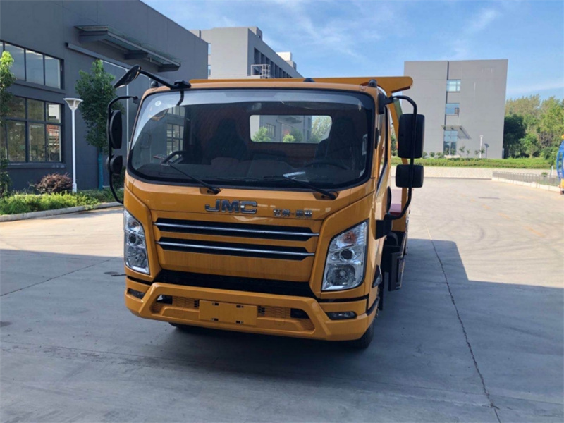 国六江铃凯锐黄牌一体板清障车