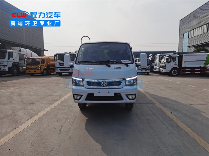 国六东风途逸蓝牌压缩垃圾车